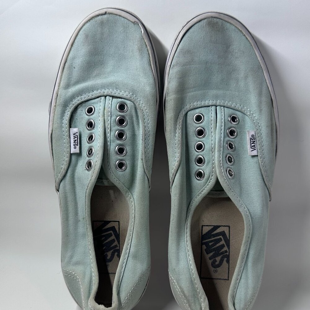 Vans Sneakers Green - Womens 9/Mens 7.5